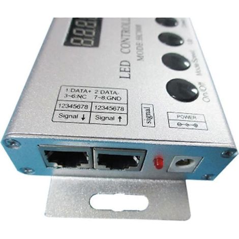 HC008 Programmable LED Controller 133 Effect Mode RF Control 2048 LED Pixel for WS2811 WS2812 RGB LE