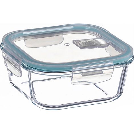 Boîte à Lunch Kozina 500ml Hermétique Borosilicate Carrée - Kozina