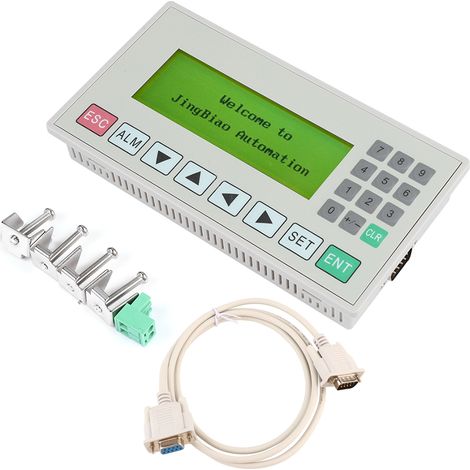 OP320-A 3.7 inch Text Display HMI Support S485/RS232 Communication Port With Cable For PLC