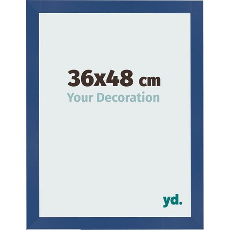 yd. - Cadre photo 36x48 - Bleu Fonce - MDF - Bologna (1/5)