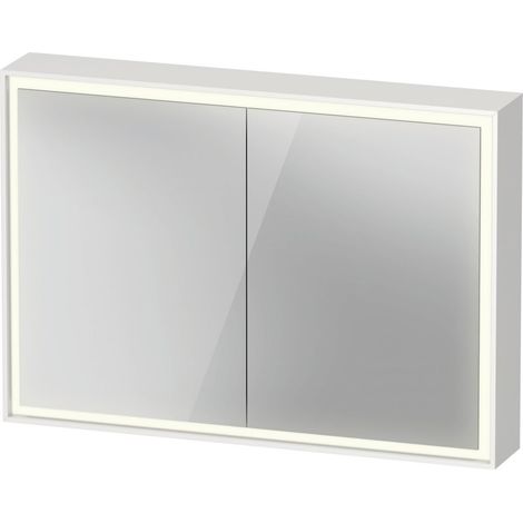 DURAVIT LC7552018182000 L-Cube SPS 1000x155x700 Blanc Mat Porte Gauche (1/5)