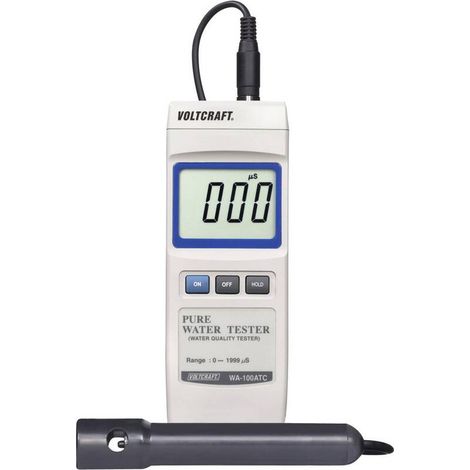 [NEUWERTIG] B-Ware VOLTCRAFT WA-100ATC Leitfähigkeits-Messgerät 0-1999 µS digital mit Sonde (1/2)