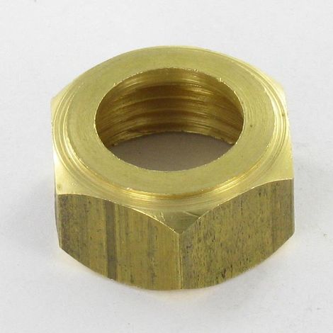 Ecrou Laiton COLLET BATTU 15X21-1 pièce
