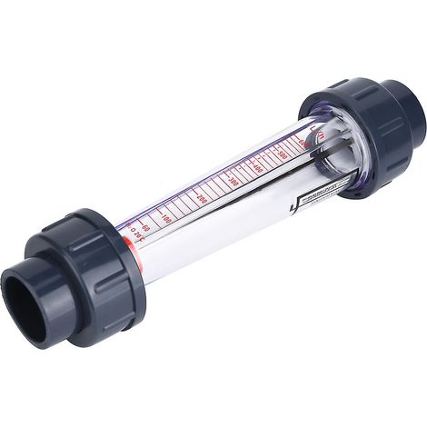 -25 (D) Débitmètre à tube en plastique ABS haute précision pour liquides, 60-600 L/h (1/5)