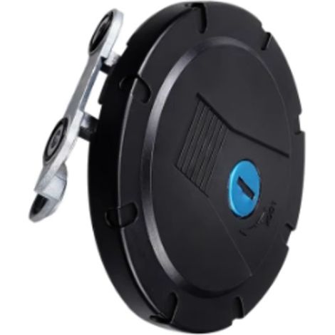 1 jeu. Couleur : Noir. Matériaux : Métal et ABS. Cylindre de verrouillage du bouchon de réservoir de carburant de moto avec clé. Convient pour…  -DECOWOOD