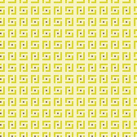 Mosaïque 2.5x2.5cm motif géométrique Palm Springs Palm (4 couleurs) Brillant - Boîte de 2 m2
