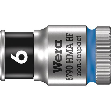 WERA Steckschl.-Einsatz 1/4" 6mm 6kt. Haltefür