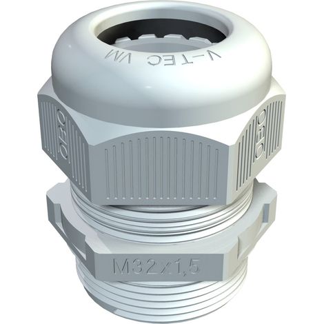 OBO V-TEC VM Kabelverschraubung grau 15x15x15 mm (1/2)