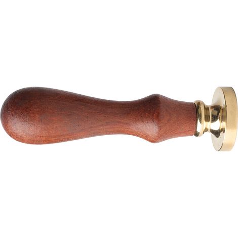 Tampon à cire rétro antique avec manche en bois pour invitations de mariage n° 3 (1/5)