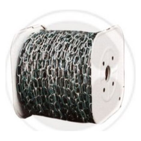 1 mtl de chaA ne gA noise en acier galvanisA  ChaA nes 16 maillons 2,8 mm