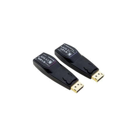 Kramer 612R/T 4K60 DP - Extensor de fibra óptica (transmisor/receptor), juego de más de 2LC MM FC (656 pies/200 m) (1/2)