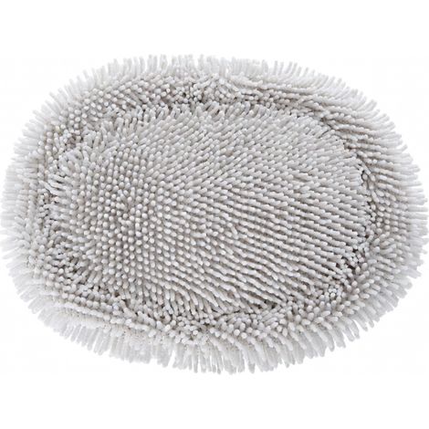 Tête de lavage de rechange pour balai télescopique, modèle noir et blanc (1/5)