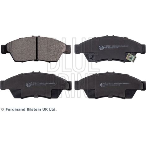 Kit de plaquettes de frein, frein à disque Blue Print ADK84231 SUZUKI 5581054G00