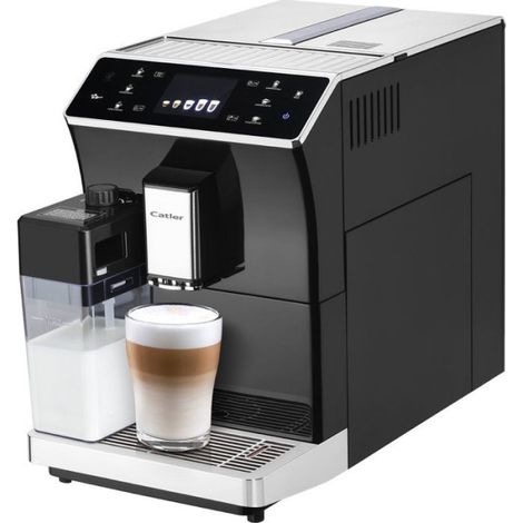 Machine à espresso automatique CATLER EA 950 15 bar broyeur intégré acier inoxydable 1,7 L noir/argent (1/5)