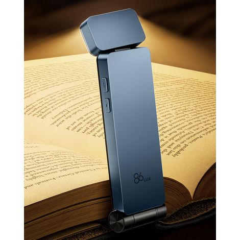 Lampe de Lecture Rechargeable Liseuse LED USB-C, Bleu (1/5)