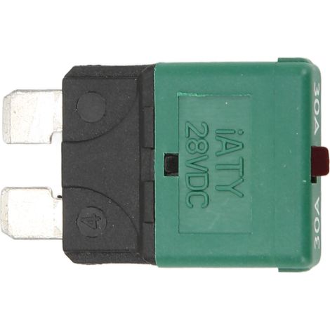 Disjoncteur 30A 28V DC Auto-Réarmement Universel pour Voitures, Bateaux, Navires et Faible Tension (1/5)