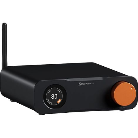 Préamplificateur de Bureau DAC Entièrement équilibré avec Amplificateur Stéréo Domestique ES9039Q2M, Bluetooth/USB/Optique/Coaxial/TV Entrée HDMI Arc, Sortie XLR/RCA avec Télécommande (1/5)
