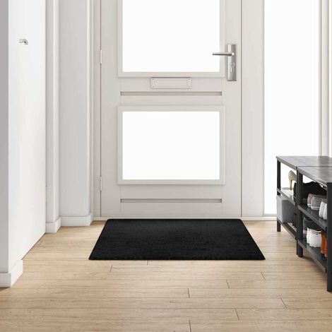 Teppichläufer Schwarz 100 x 150 cm 100% Polypropylen Tuft