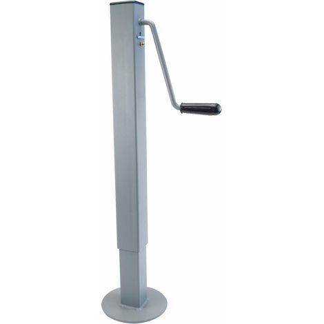 Lem Select – Béquille à manivelle latérale 60x60 mm – Acier à souder – Charge verticale 800 Kg – Allongement 300 mm