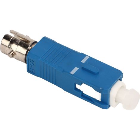 Adaptateur SC mâle vers ST femelle 1310 nm à 1550 nm, connecteur fibre optique monomode à faibles pertes (1/5)