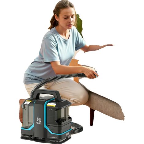 Detergente per tappezzeria, potente aspirazione, utilizzo versatile, spina europea. (1/2)