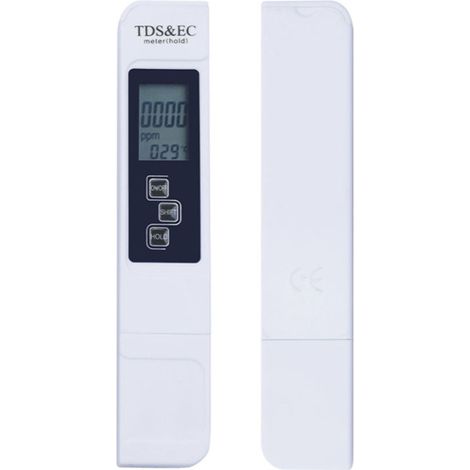Multifunktionales 3-in-1-Wasserqualitätsmessgerät, tragbarer TDS-Testerstift, EC-Messgerät, präzises Wasserqualitätsmesswerkzeug (1/5)