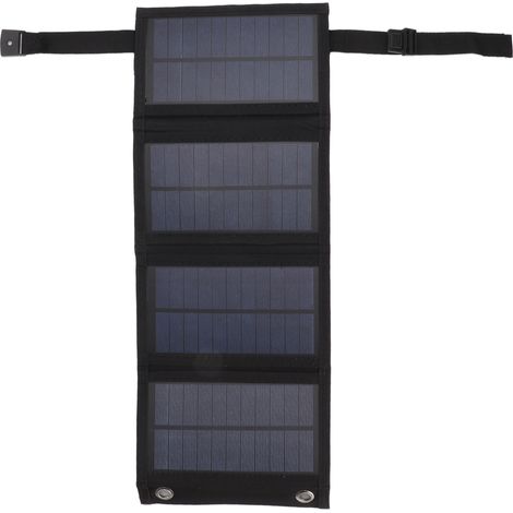 Faltbares 20W 5V Solarladegerät, tragbares Ladegerät für Camping und Outdoor-Aktivitäten (1/5)