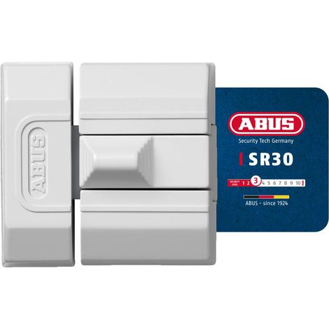 Verrou coulissant SR30 - Sans clé - Réversible - Pour portes et (1/5)