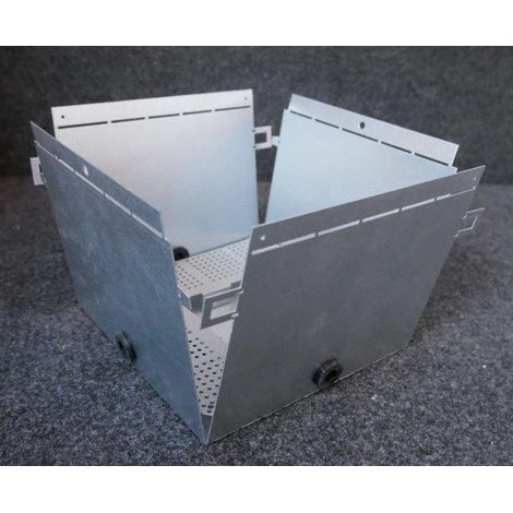 Bac de réserve inox 185x185x160mm Concrete Box 108 Delta Light (1/2)