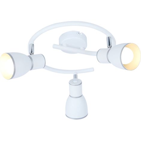 Plafoniera Candellux FIDO bianca 3xE14 metallo 43cm