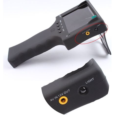 TRADE SHOP - Tester Monitor Portatile 3.5 Tester Telecamere Ahd Rete Ethernet Lan Uscita 12v - (1/5)