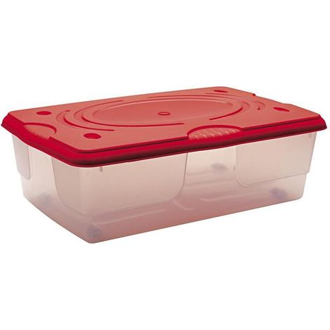 Boîte de rangement - Midi elite - 40 x 60 x 18 cm - Transparent - Livraison gratuite