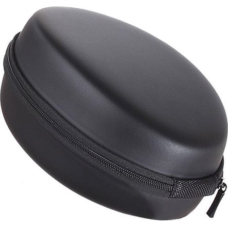 Étui de voyage pour casque audio, antichoc et résistant aux rayures, sac de rangement portable en EVA avec pochette en filet pour casques pliables (1/5)