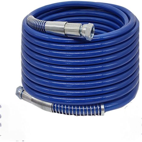30M x 1/4" Tuyau de Pulvérisation Airless,Tuyau Haute Pression pour Pulvérisateur de Peinture Airless (1/5)