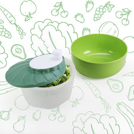 Cosmoplast Centrifuga + Insalatiera, 100% Made in Italy