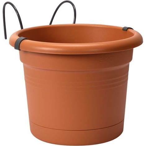 Maceta colgante Green Basics Poth.allin1 Terracota Suave - Elho