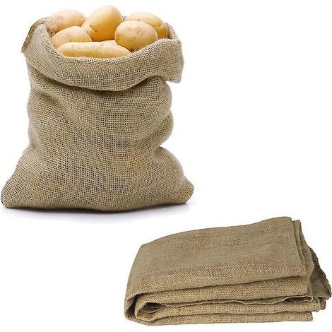 Gewebte Jutesäcke für Kaffee, Kartoffeln, Kinderspielzeug, Saatgut, Ernte, Sand und Haushaltsverpackungen (1/5)