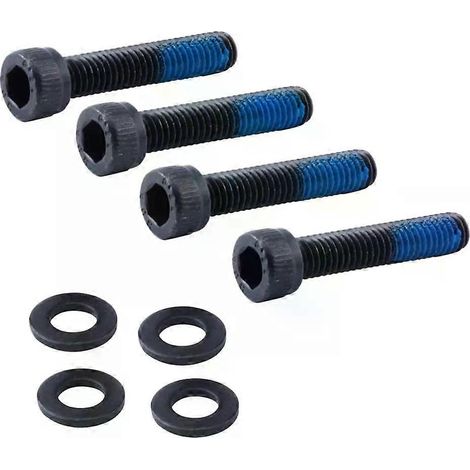 Convient pour un ensemble de 4 pièces de vélo, vis d'adaptation de montage d'étrier de frein de vélo de route M618/35mm, adaptateur de frein, boulons de vis de frein. (1/5)
