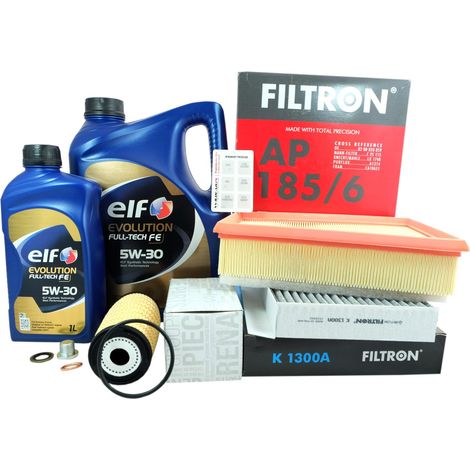 3 filtros + aceite 5w30 Renault Fluence Megane 3 1.6 dCi (1/5)