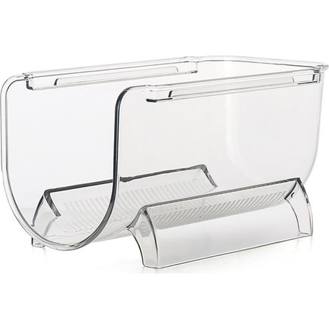 Transparente Weinflaschen-Organizer, stapelbares Weinregal aus Kunststoff für Küchenarbeitsplatten, Speisekammer und Kühlschrank (1/5)