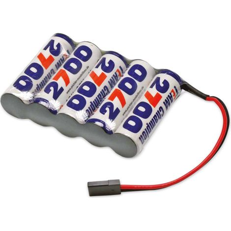 PICHLER NiMH AA Batterie Récepteur Team Champion 2700, 6,0 V
