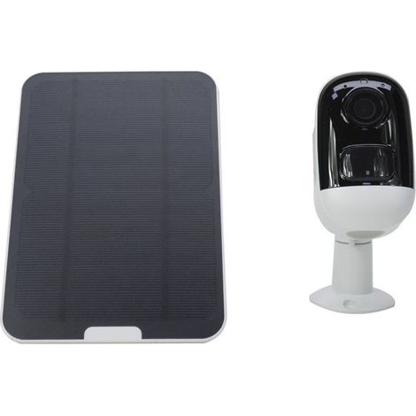 Caméra IP de surveillance - PNI - PNI IP924 - 1080p H.265 - Wi‑Fi sans fil - IP65, panneau solaire 4W & batterie 5,2Ah