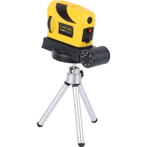 Niveleur infrarouge automatique à lignes transversales, niveau auto-nivelant avec trépied, outil de bricolage pour le travail du bois à domicile (1/5)