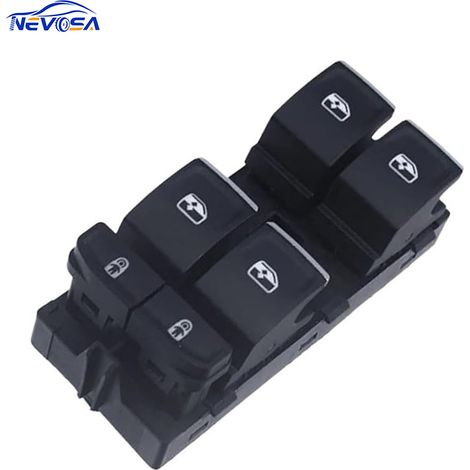 3G0959857C is suitable for the master switch of the power window regulator on 16-21 Volkswagen Touareg. (1/4)