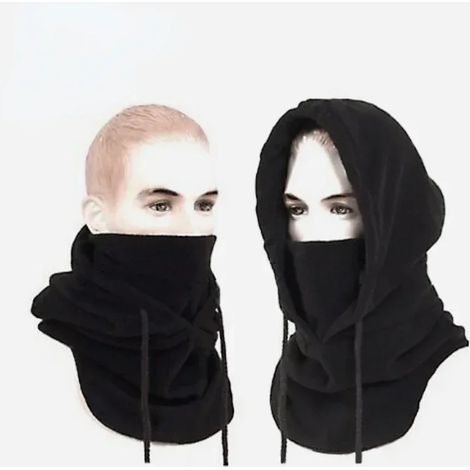 Cagoule polaire, masque de cou, pare-brise, masque femme, masque tactique, cagoule homme, bonnet d'hiver 2022, bonnet intégral, chauffe-ski qd (1/4)