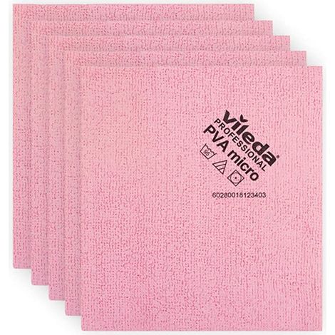 Lavette microfibre vileda pva micro rose