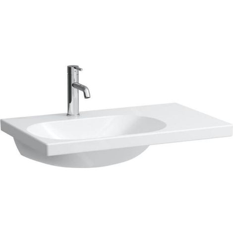 LAUFEN LUA lavabo, 1 trou pour robinet, sans trop-plein, (1/3)