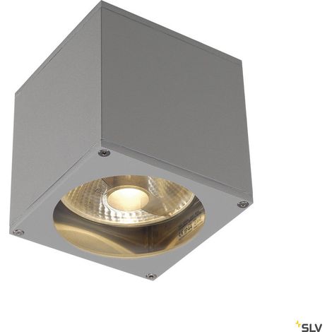 Applique extérieure BIG THEO gris GU10/QPAR111 75W max IP44 - SLV - 229564