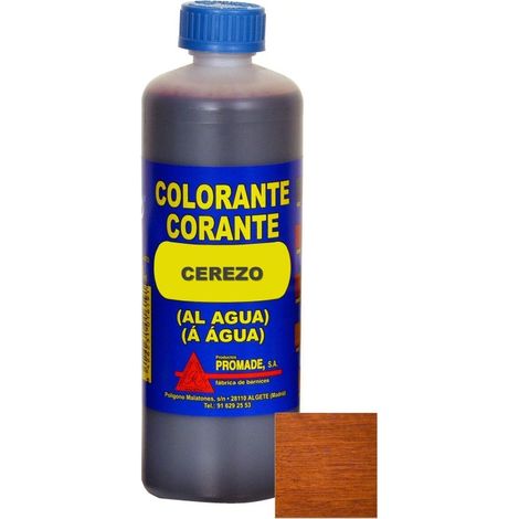 Colorante madera al agua 500 ml cerezo acol511 promade (1/3)