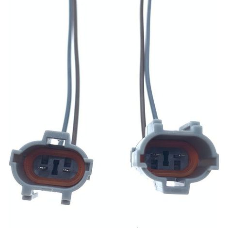 Convient pour les éléments chauffants diesel/urée en tôle, faisceau de câblage avec connecteurs mâle/femelle 2 broches à 2 connecteurs pour véhicules automobiles -- JB1103-2P